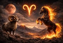 Jäära aastahoroskoop Tulihobuse aastaks 2026 Jäär ja tulihobune