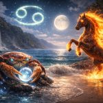 Vähi aastahoroskoop tulihobuse aastaks 2026 Vähk ja tulihobune