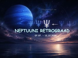 Netpuun alustas retrograadset liikumist
